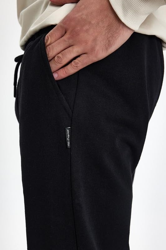 COMEOR Eşofman altı erkek eşofman altı | cepli uzun spor pantolonu | boş zaman pantolonu pamuk rahat koşu pantolonu eşofman altı fitness jogging