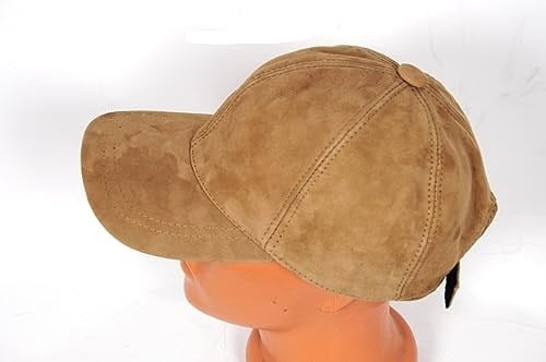 Comfort Hakiki Deri Süet Beyzbol Şapka