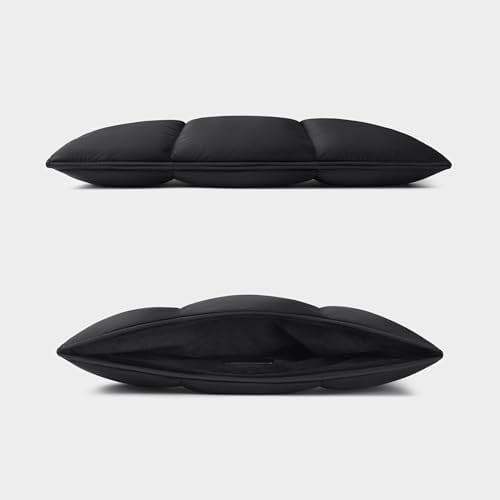 Comfyable Kabarık Dizüstü Bilgisayar Kılıfı 13 inç 14 inç, Kapitone Puffer Laptop Taşıma Çantası, MacBook Air M3 2024 M2 M1 ile Uyumlu Yastık Kılıfı, Mac - Seçenekler: For 13
