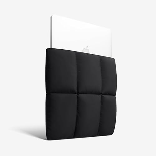 Comfyable Kabarık Dizüstü Bilgisayar Kılıfı 13 inç 14 inç, Kapitone Puffer Laptop Taşıma Çantası, MacBook Air M3 2024 M2 M1 ile Uyumlu Yastık Kılıfı, Mac - Seçenekler: For 13