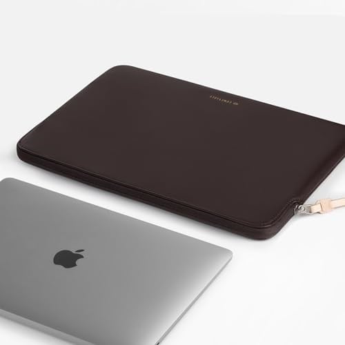 Comfyable MacBook Pro/Air ile Uyumlu Deri Dizüstü Bilgisayar Kılıfı, 16/15 İnç, Mac Seyahat Kılıfı, Koruyucu Kılıf, M3/M2/M1 2023-2021 - Seçenekler: For 13