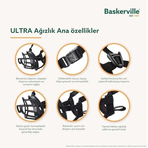 Company of Animals Baskerville Ultra Ağızlık, Boyut 2