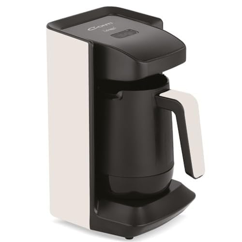 Conti CKM-100 Kahveci Türk Kahve Makinesi – 4 Fincan, 500W, Taşma Önleyici Sensörlü, Sesli Uyarılı, Otomatik Kapanma, Bol Köpüklü Türk Kahvesi Makinesi