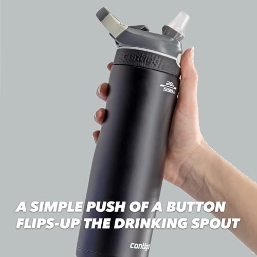 Contigo Ashland Autospout Soğuk Su Termosu 590 mL Siyah