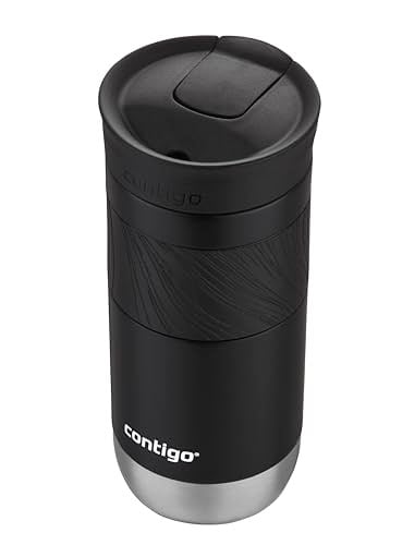 CONTIGO BYRON PRO SNAPSEAL TERMOS BARDAK 470ML SİYAH - Seçenekler: 470 ml, 590 ml