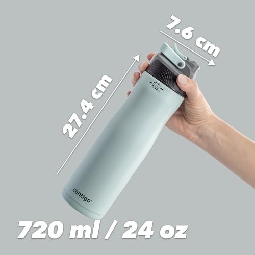 Contigo Chill Autoseal Soğuk Su Termosu 720 mL Beyaz