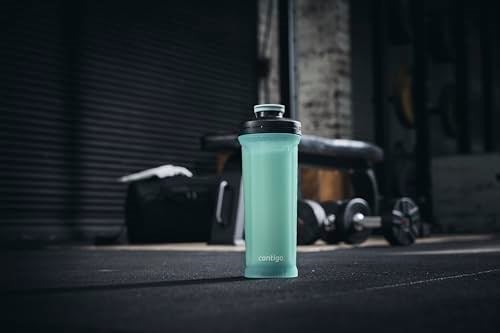 Contigo Shake Go Sporcu Suluğu & Shaker 820ML Turkuaz