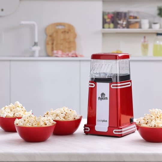 Cookplus Retro Popcorn Mısır Patlatma Makinesi Küçük