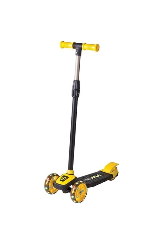 Cool Wheels Twist Işıklı 3 Tekerlekli Scooter Sarı (Sarı)