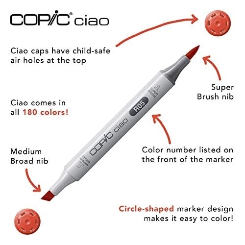 Copic Ciao 6lı Set Pastels