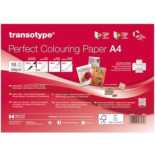 Copic Marker Kağıdı A4 250 g -10 yaprak