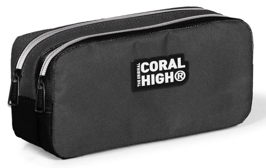 Coral High Kids Koyu Gri Iki Bölmeli Kalem Çantası 22191
