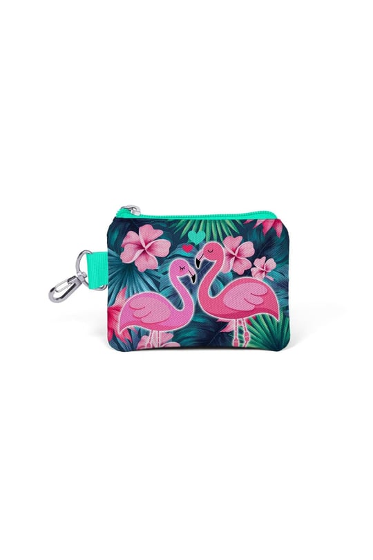 Coral High Kids Neon Mercan Flamingolu Bozuk Para Çantası 21762