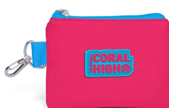 Coral High Kids Neon Pembe Lavanta Bozuk Para Çantası 21707