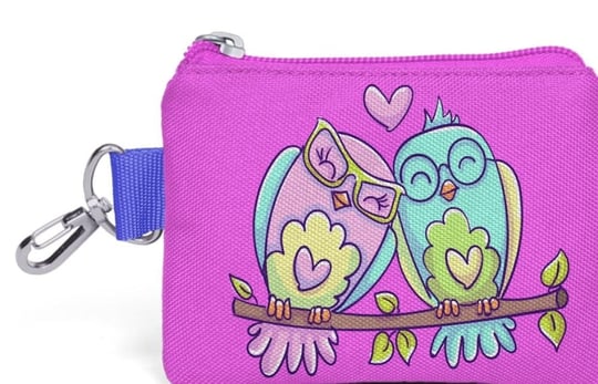 Coral High Kids Pembe Baykuş Desenli Bozuk Para Çantası 21794