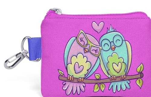 Coral High Kids Pembe Baykuş Desenli Bozuk Para Çantası 21794