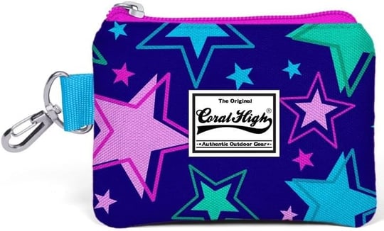 Coral High Kids Yıldız Desenli Bozuk Para Çantası - Lacivert - Kız Çocuk 21721