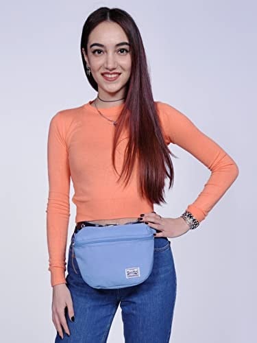 Coral High Lüks Derin Mavi Bel Çantası
