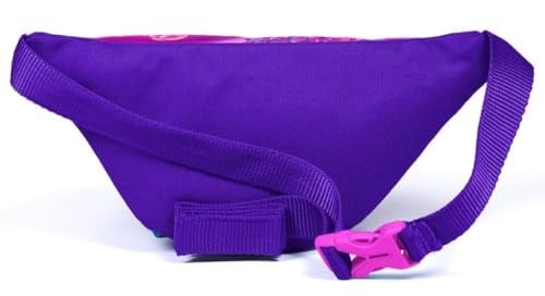 Coral High Pembe Mor Kaplumbağa Baskılı Kız Çocuk Bel Çantası
