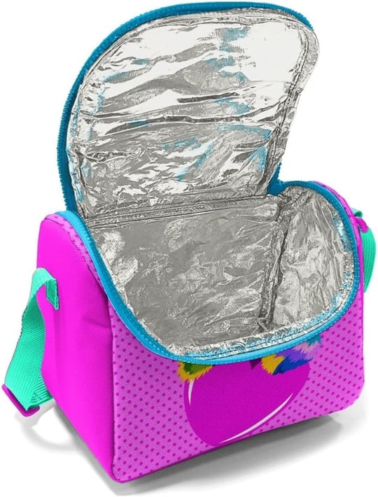 Coral High Pembe Sevimli Kedi Kız Çocuk Okul Beslenme Çantası - Thermo Yalıtımlı