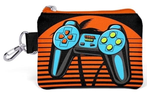 Coral High Turuncu Gamers Bozuk Para Çantası - Erkek Çocuk
