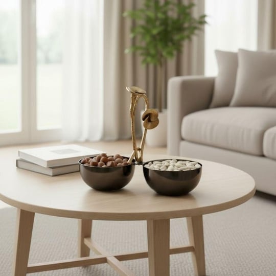 Cornella Rose 2li Sunum Kasesi Silver - Gold