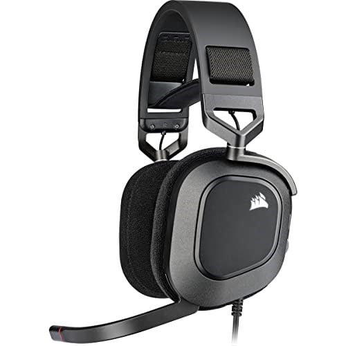 Corsair HS80 RGB USB Oyuncu Kulaklığı, Dolby 7.1 Surround, Dinamik RGB Aydınlatma, Discord Sertifikalı, Siyah (CA-9011237-EU)