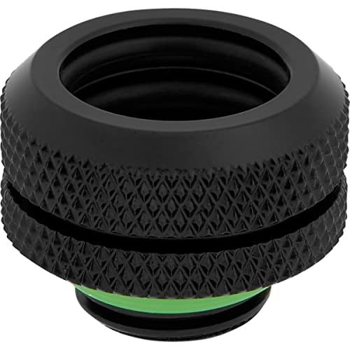 Corsair Hydro X Series XF Hardline Bağlantısı, AD 14 mm, Dörtlü Paket, Siyah CX-9052008-WW - Bedenler: 14mm, 14mm (90 Grad)