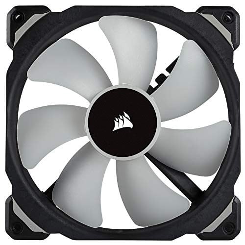 Corsair ML Serisi ML140 PRO RGB, 140mm, PWM, Lighting Node PRO RGB Kontrolcü Dahil, Manyetik Yataklı RGB Fan, 2li Paket (CO-9050078-WW)