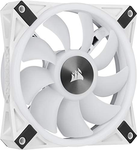 Corsair QL Serisi, iCUE QL120 RGB Beyaz, 120mm, PWM, RGB Fan (CO-9050103-WW)