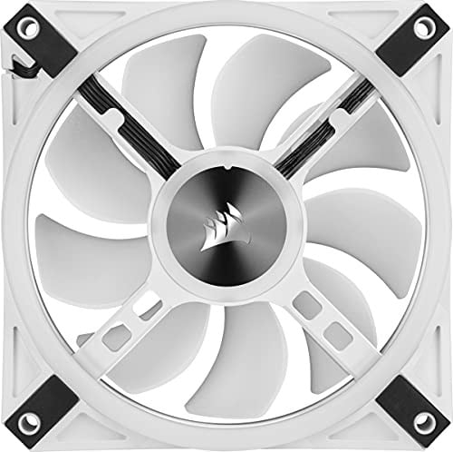 Corsair QL Serisi, iCUE QL120 RGB Beyaz, 120mm, PWM, RGB Fan (CO-9050103-WW)