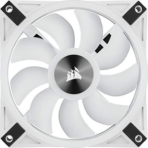 Corsair QL Serisi, iCUE QL120 RGB Beyaz, 120mm, PWM, RGB Fan (CO-9050103-WW)
