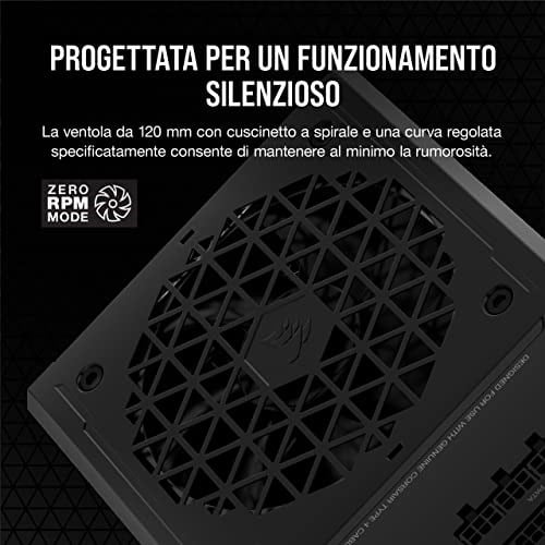 Corsair RM850e (2023) tam modüler, düşük gürültülü ATX güç kaynağı - 3.0 ve PCIe 5.0 uyumlu - 105°C kondansatörler - 80 Plus altın verimliliği - modern bekleme desteği - siyah