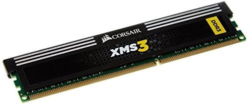Corsair XMS3 4GB (1x4GB) DDR3 1333 MHz (PC3 10666) Masaüstü Bellek (CMX4GX3M1A1333C9)