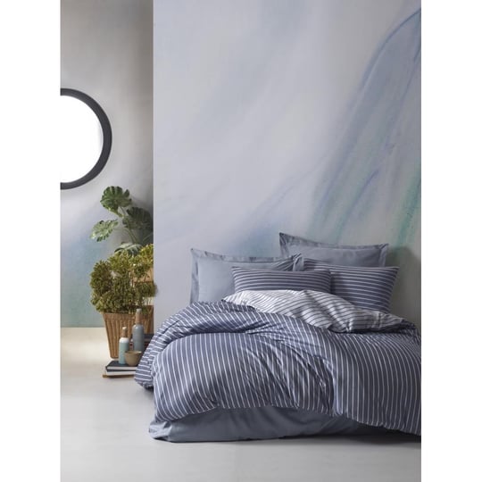 Cotton Box Bambu Çift Kişilik Nevresim Takımı Mavi