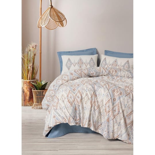 Cotton Box Bohem Tek Kişilik Nevresim Takımı Zanora Indigo