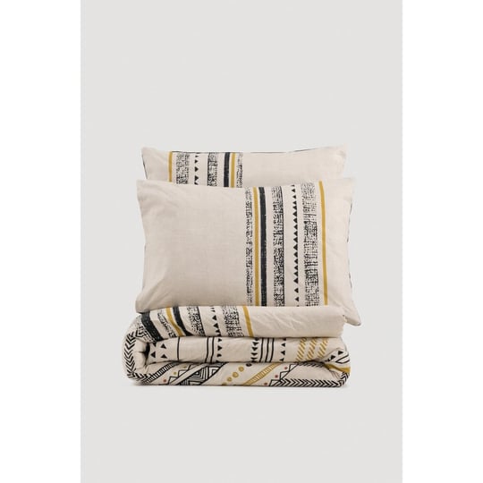 Cotton Box Ethnic Çift Kişilik Nevresim Takımı Elvira Siyah