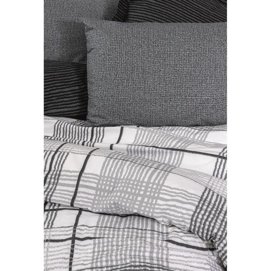 Cotton Box Modern Çift Kişilik Nevresim Takımı Will Antrasit