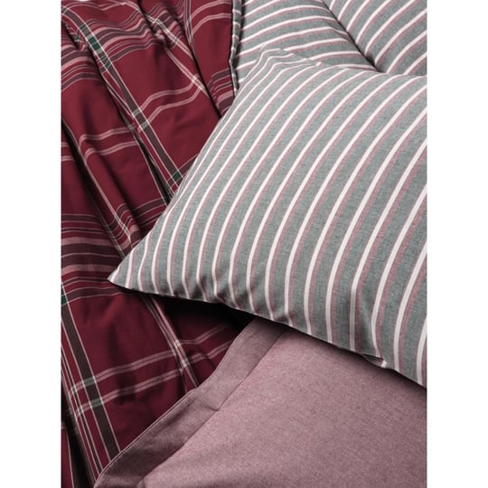 Cotton Box Natureforce Tek Kişilik Nevresim Takımı Pledd Bordo
