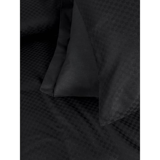 Cotton Box Plaid Ranforce Çift Kişilik Nevresim Takımı Siyah