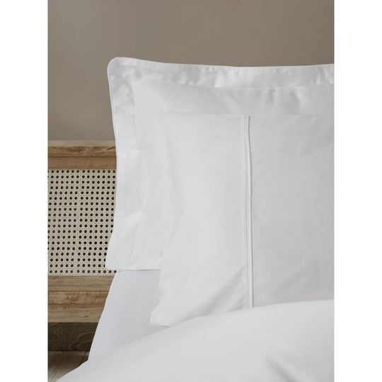Cotton Box Silky Saten Çift Kişilik Nevresim Takımı Beyaz
