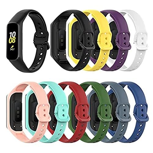 Coverzone Samsung Galaxy Fit2 İle Uyumlu Bileklik Kayışı Termoplastik Kordon CordFit Siyah