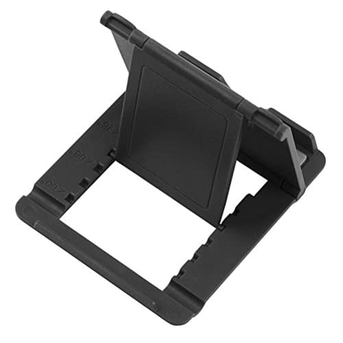 Coverzone Univarsal Masa Üstü Tablet Standı 5 farklı açıda ayarlanabilir Yan veya düz konum alabilen, Telefon ve Tablet Standı Fold Stand (Siyah).