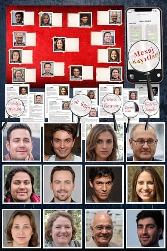 Çözülmemiş Davalar Dedektiflik Suç Çözümleme Oyunu Elif Akman Dosyası - Gizem Bulmaca Cinayet Çözme Kutu Oyunları - Katil Bulma Dedektif Oyunu - Suçlu Kim, Cinayeti Çözebilir Misin? (Dava-1)