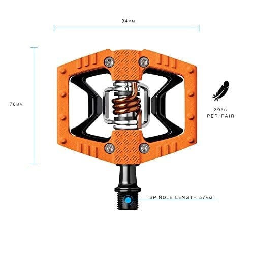 Crankbrothers Laufradsatz Doubleshot Pedal, blau