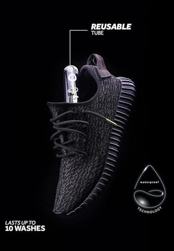 Crep Protect Üniseks Bağcıklı Beyaz, Beyaz Uçlu (Düz) Ayakkabı, Tek Beden, beyaz, One Size