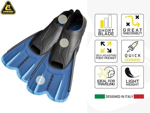 Cressi Agua Short Yüzücü Paleti - Seçenekler: NO:31-32, NO:33-34, NO:35-36, NO:37-38, NO:39-40, NO:41-42...