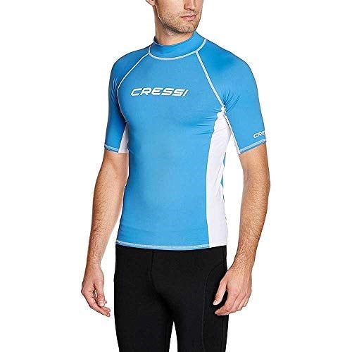 Cressi Erkek Rash Guard Kısa Kollu T-Shirt - Seçenekler: XS/1 (46), S/2 (48), M/3 (50), L/4 (52), 54 (XL/5)