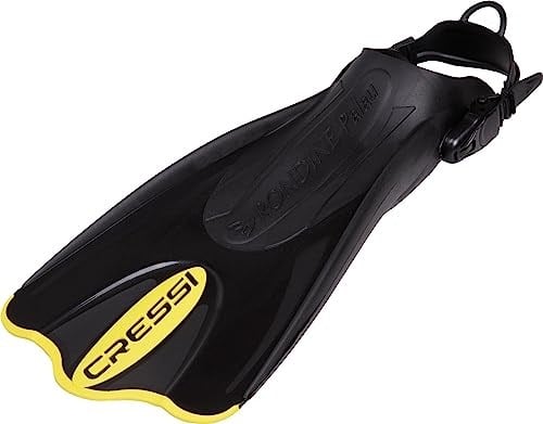 Cressi Palau Saf Fins yüzme ve şnorkel için ayarlanabilir kısa palet - Seçenekler: M/L-41/44, L-XL
