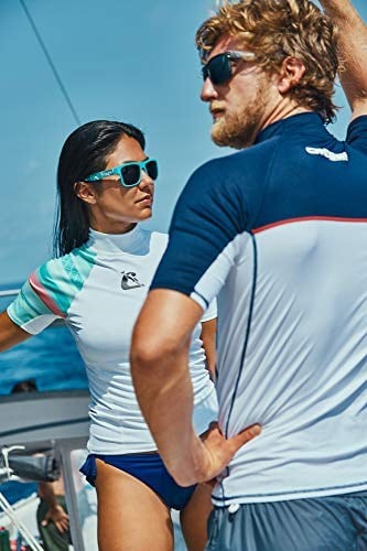 CRESSI Shield Man Rash Guard Short/Sl SUP ve su sporları için koruyucu Rashguard üniseks-yetişkin
